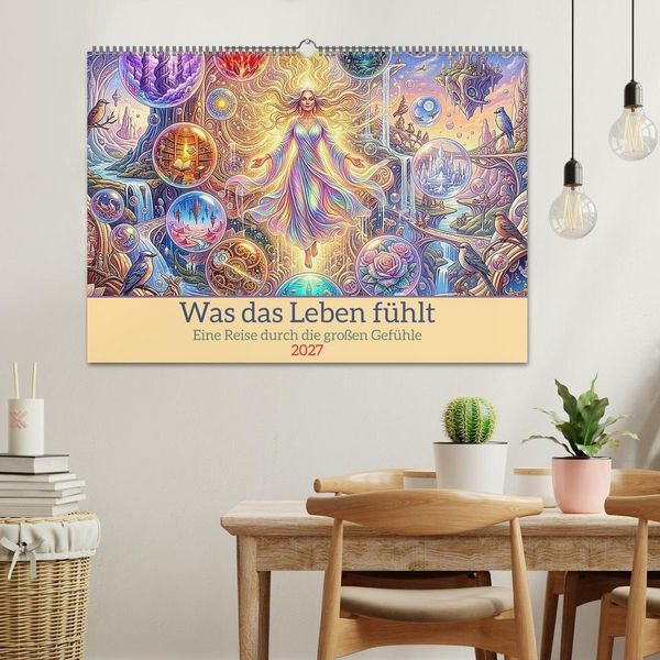 Produktbild: Was das Leben f&uuml;hlt (Wandkalender 2027 DIN A2 quer), CALVENDO Monatskalender