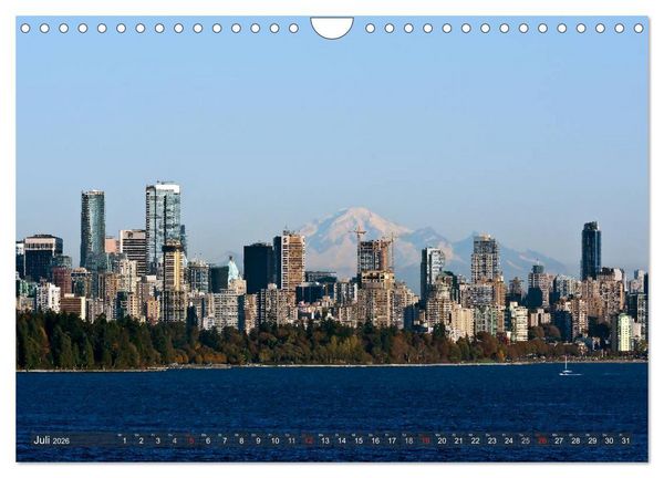 Produktbild: Vancouver Perspektiven (Wandkalender 2026 DIN A4 quer), CALVENDO Monatskalender