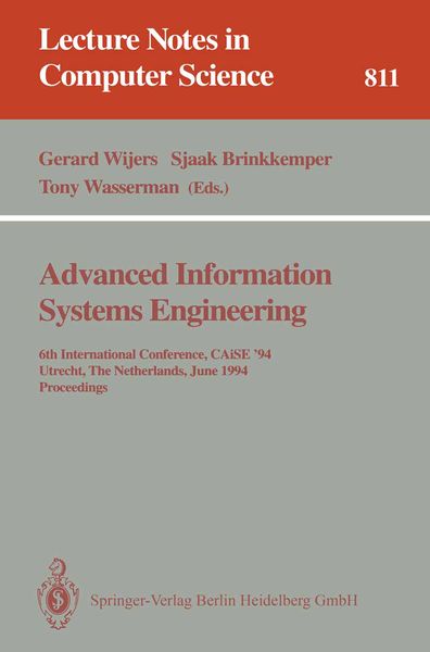 Produktbild: Advanced Information Systems Engineering