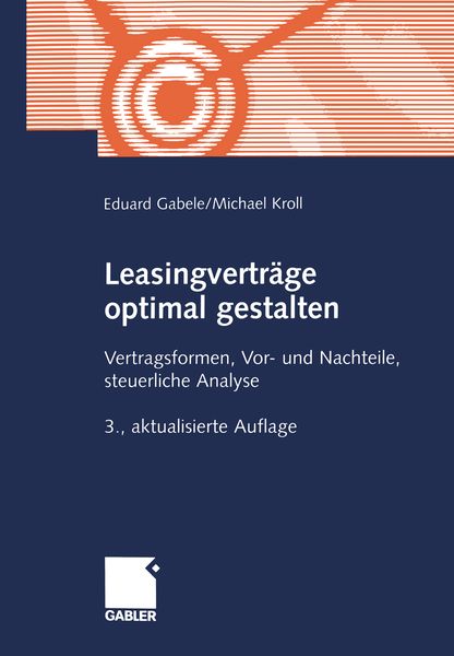 Produktbild: Leasingvertr&auml;ge optimal gestalten