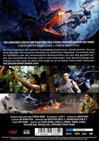 Produktbild: Deep Sea Mutant Snake - Killerschlange aus der Tiefe