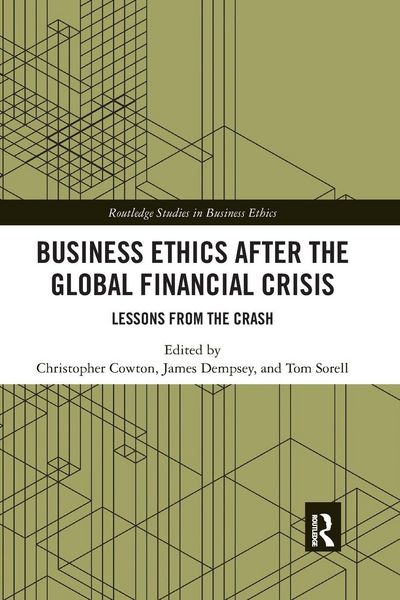 Produktbild: Business Ethics After the Global Financial Crisis