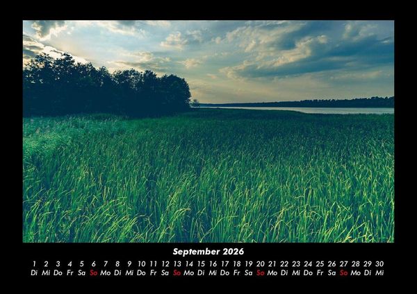 Produktbild: Landschaftskalender 2026 Fotokalender DIN A3