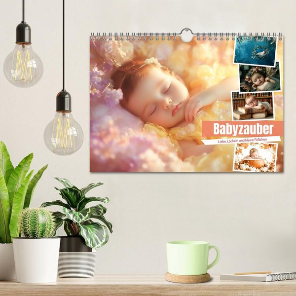 Produktbild: Babyzauber (Wandkalender 2026 DIN A4 quer), CALVENDO Monatskalender