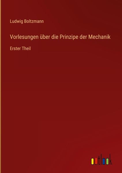 Produktbild: Vorlesungen &uuml;ber die Prinzipe der Mechanik