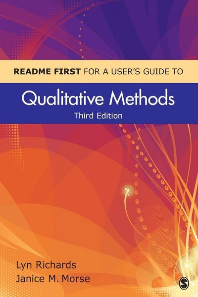 Produktbild: README FIRST for a User's Guide to Qualitative Methods