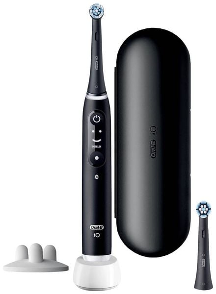 Oral-B iO Series 6s Black Lava 4210201409137 Elektrische Zahnbürste Rotierend/Oszilierend Schwarz