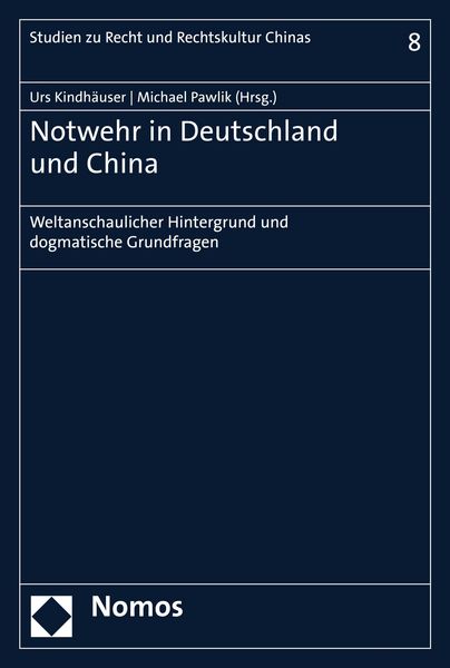 Produktbild: Notwehr in Deutschland und China