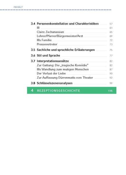 Produktbild: Der Besuch der alten Dame - Textanalyse und Interpretation