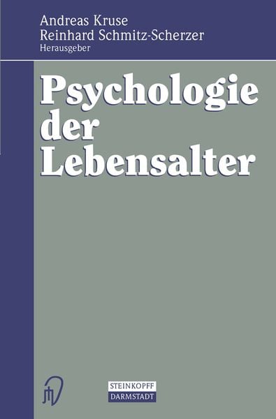 Psychologie der Lebensalter, Taschenbuch von , Steinkopff, 9783642879944