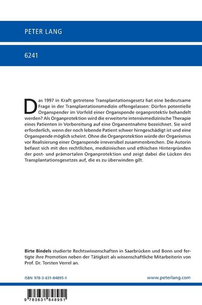 Produktbild: Die Spenderkonditionierung
