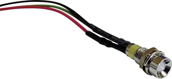 TRU Components BD-0608 24V LED-Signalleuchte mehrfarbig Rot, Grün 24 V/DC
