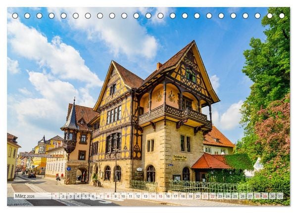 Produktbild: Meiningen Impressionen (Tischkalender 2026 DIN A5 quer), CALVENDO Monatskalender