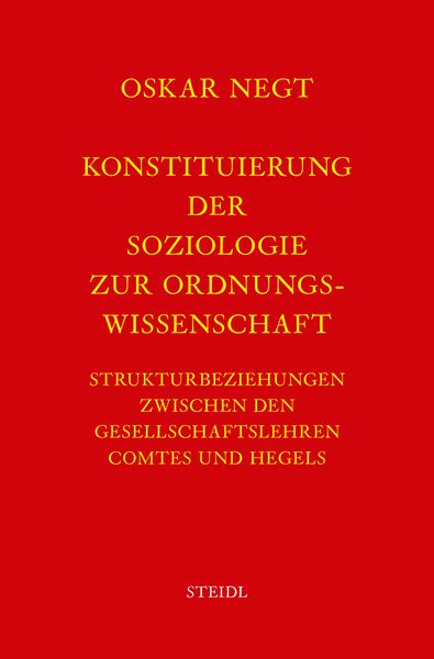 Produktbild: Werkausgabe Bd. 1 / Konstituierung der Soziologie als Ordnungswissenschaft