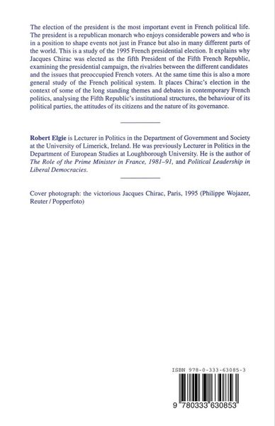 Produktbild: Electing the French President