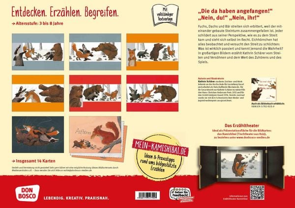 Produktbild: So war das! Nein, so! Nein so! Kamishibai Bildkartenset