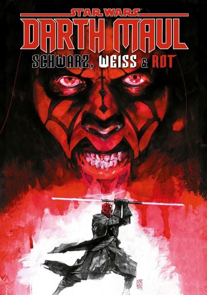 Star Wars Comics: Darth Maul - Schwarz, Weiß & Rot Deluxe, Gebundene Ausgabe von Greg Pak,Stefano Raffaele,Benjamin Percy,Mark Russell,Carlos Nieto,