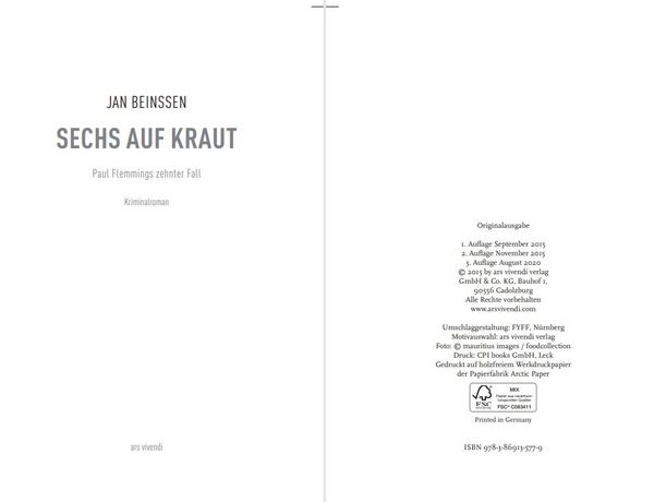 Produktbild: Sechs auf Kraut