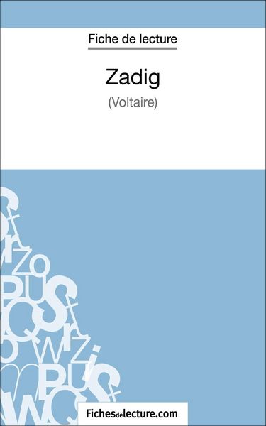 Produktbild: Zadig de Voltaire (Fiche de lecture)