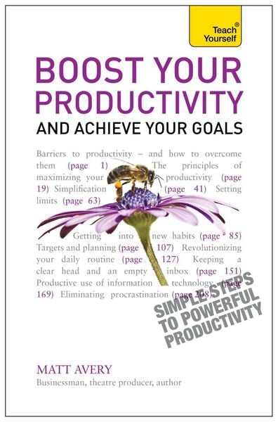 Produktbild: Boost Your Productivity and Achieve Your Goals: Teach Yourself