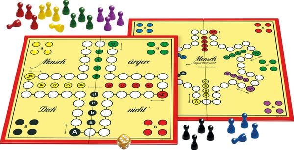 Produktbild: Mensch &auml;rgere Dich nicht (Spiel), Gold