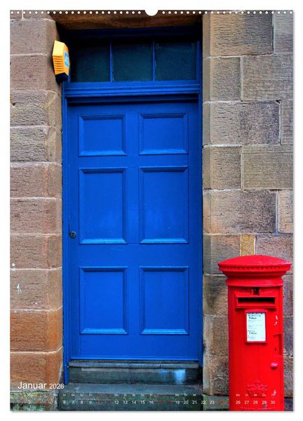 Produktbild: Edinburgh - Einblicke in Schottlands Metropole (Wandkalender 2026 DIN A2 hoch), CALVENDO Monatskalender