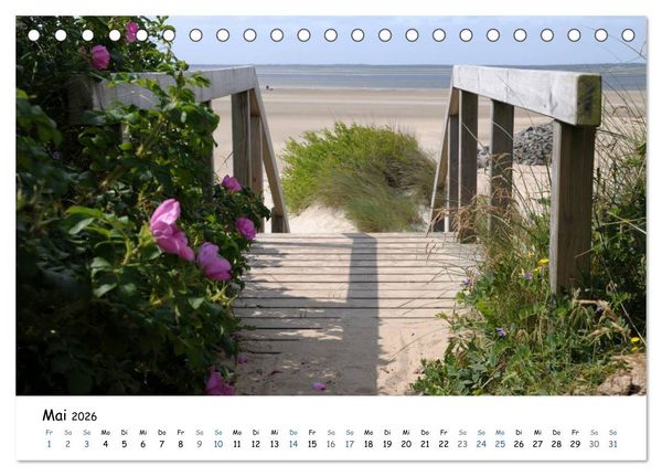 Produktbild: F&ouml;hr und Halligwelt 2026 (Tischkalender 2026 DIN A5 quer), CALVENDO Monatskalender