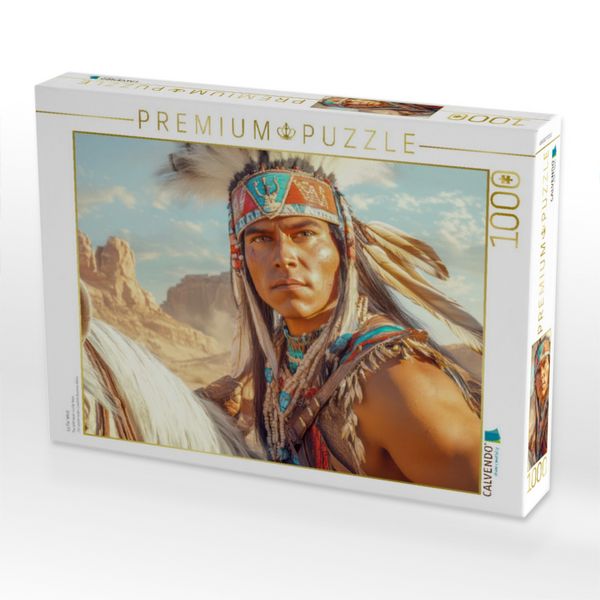 Produktbild: CALVENDO Puzzle Le Far West | 1000 Teile Lege-Gr&ouml;&szlig;e 64x48cm Foto-Puzzle f&uuml;r gl&uuml;ckliche Stunden
