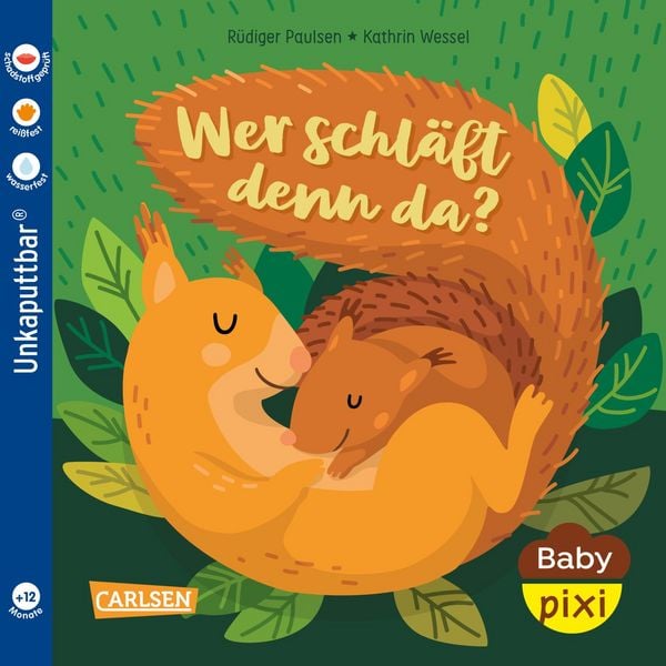 Baby Pixi (unkaputtbar) 172: Wer schläft denn da?, Taschenbuch von Rüdiger Paulsen , Cordula Paulsen, Carlsen, 9783551063359