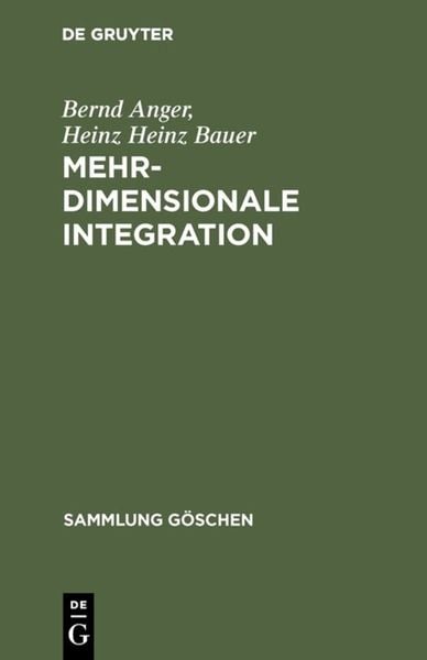 Produktbild: Mehrdimensionale Integration