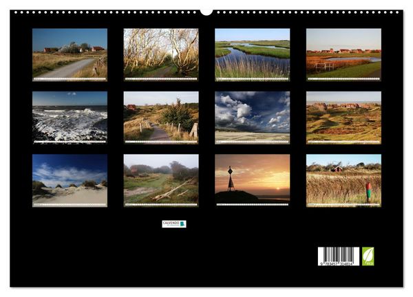 Produktbild: Insel Baltrum, Perle im Ostfriesischen Wattenmeer (hochwertiger Premium Wandkalender 2026 DIN A2 quer), Kunstdruck in Hochglanz