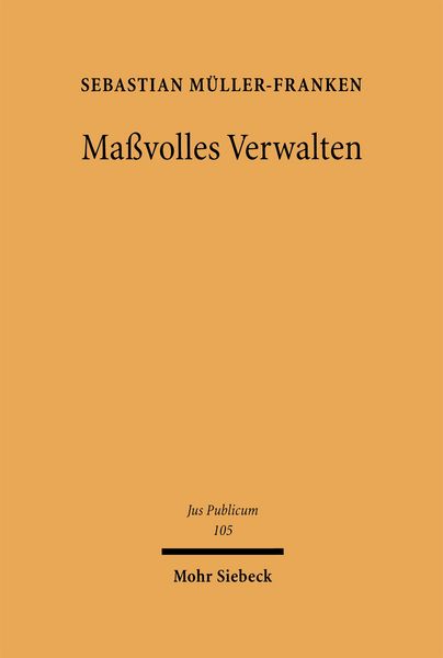 Produktbild: Ma&szlig;volles Verwalten