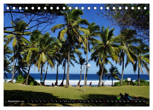 Produktbild: La R&eacute;union - Paradies im indischen Ozean (Tischkalender 2026 DIN A5 quer), CALVENDO Monatskalender