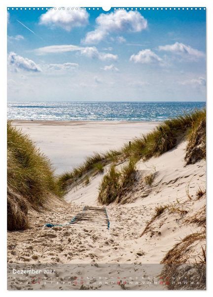 Produktbild: Nordfriesland, Zwischen St. Peter Ording und Sylt (hochwertiger Premium Wandkalender 2027 DIN A2 hoch), Kunstdruck in Hochglanz