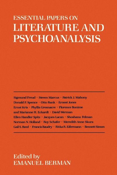 Produktbild: Essential Papers on Literature and Psychoanalysis
