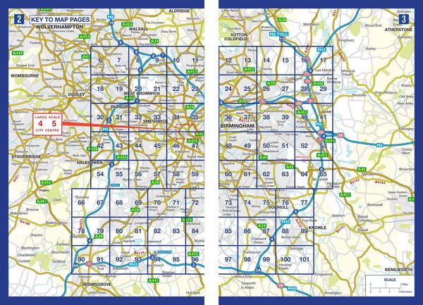 Produktbild: Birmingham A-Z Street Atlas