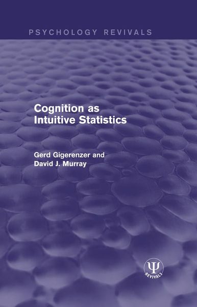 Produktbild: Cognition as Intuitive Statistics