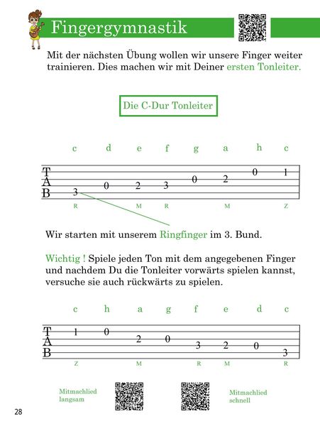 Produktbild: Gitarre lernen f&uuml;r Kinder - Das neue Gitarrenbuch f&uuml;r Anf&auml;nger