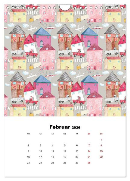 Produktbild: MUSTERMACKE (Wandkalender 2026 DIN A4 hoch), CALVENDO Monatskalender