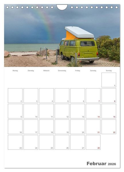 Produktbild: Vanlife Jahresplaner (Wandkalender 2026 DIN A4 hoch), CALVENDO Monatskalender
