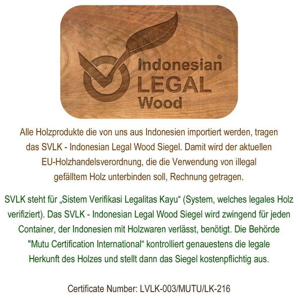 Produktbild: 4er Gartenstuhl Hochlehner Klappstuhl Holz Teak