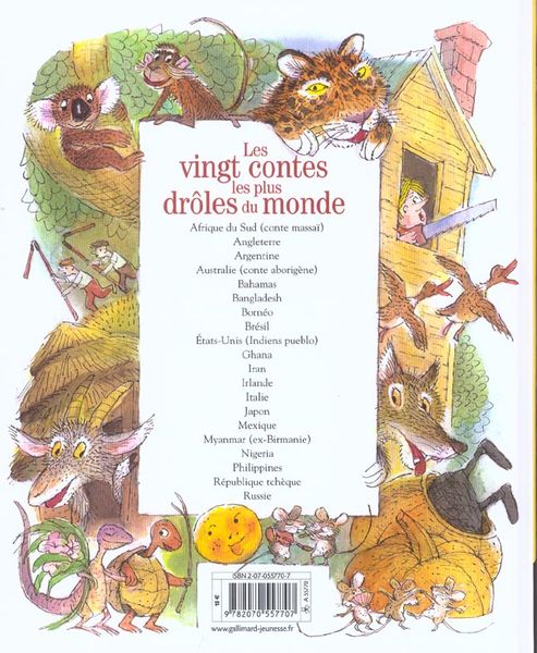 Produktbild: Les vingt contes les plus dr&ocirc;les du monde