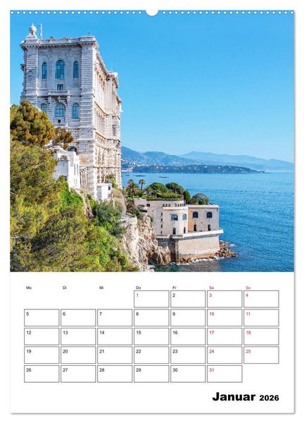 Produktbild: C&ocirc;te d&rsquo;Azur - Reiseziel am Mittelmeer (hochwertiger Premium Wandkalender 2026 DIN A2 hoch), Kunstdruck in Hochglanz