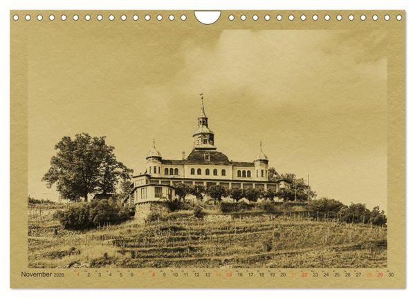 Produktbild: Radebeul - Ein Kalender im Zeitungsstil (Wandkalender 2026 DIN A4 quer), CALVENDO Monatskalender