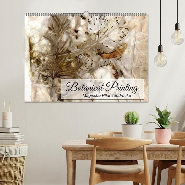 Produktbild: Botanical Printing - Magische Pflanzendrucke (Wandkalender 2027 DIN A2 quer), CALVENDO Monatskalender