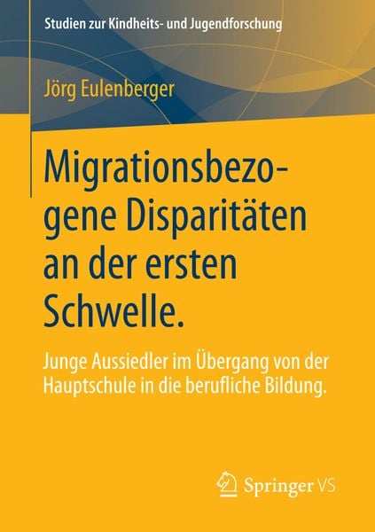 Produktbild: Migrationsbezogene Disparit&auml;ten an der ersten Schwelle.