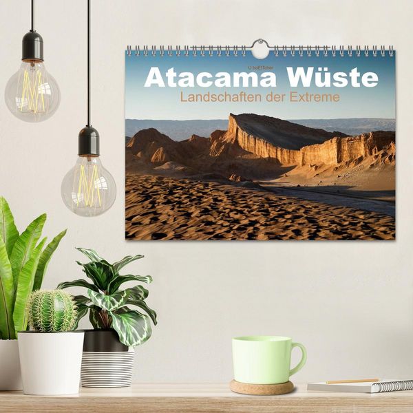 Produktbild: Atacama W&uuml;ste - Landschaften der Extreme (Wandkalender 2026 DIN A4 quer), CALVENDO Monatskalender