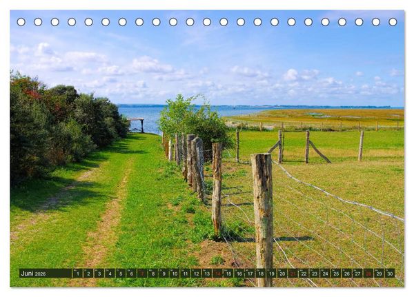 Produktbild: Insel Poel - Auszeit an der Ostsee (Tischkalender 2026 DIN A5 quer), CALVENDO Monatskalender