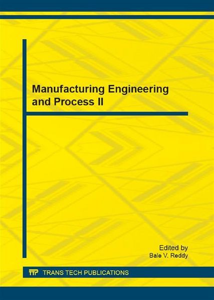Produktbild: Manufacturing Engineering and Process II