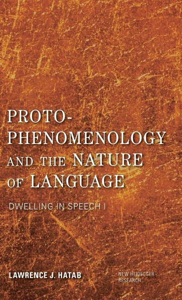 Produktbild: Proto-Phenomenology and the Nature of Language